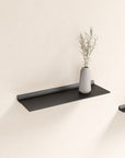 Slim Leather Wall Shelf