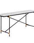HANDVÄRK Marble Console Table | Urban Avenue