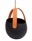 Sling Hanging Planter - Black | Urban Avenue