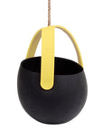 Sling Hanging Planter - Black | Urban Avenue