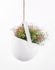 Sling Hanging Planter - White | Urban Avenue
