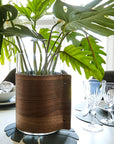 Block Vase in Oak