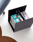 Leather and Oak Container | Urban Avenue