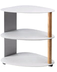 Curve Tall Leather Table | Urban Avenue