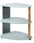 Curve Tall Leather Table | Urban Avenue