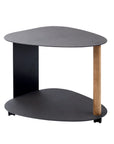 Curve Leather Side Table | Urban Avenue