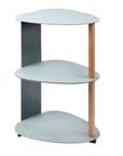 Curve Tall Leather Table | Urban Avenue