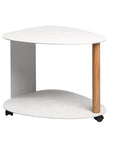 Curve Leather Side Table | Urban Avenue
