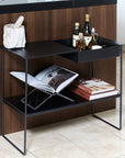 Leather Console Bar Table | Urban Avenue