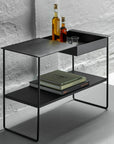 Leather Console Bar Table | Urban Avenue