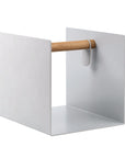 Leather and Oak Container | Urban Avenue