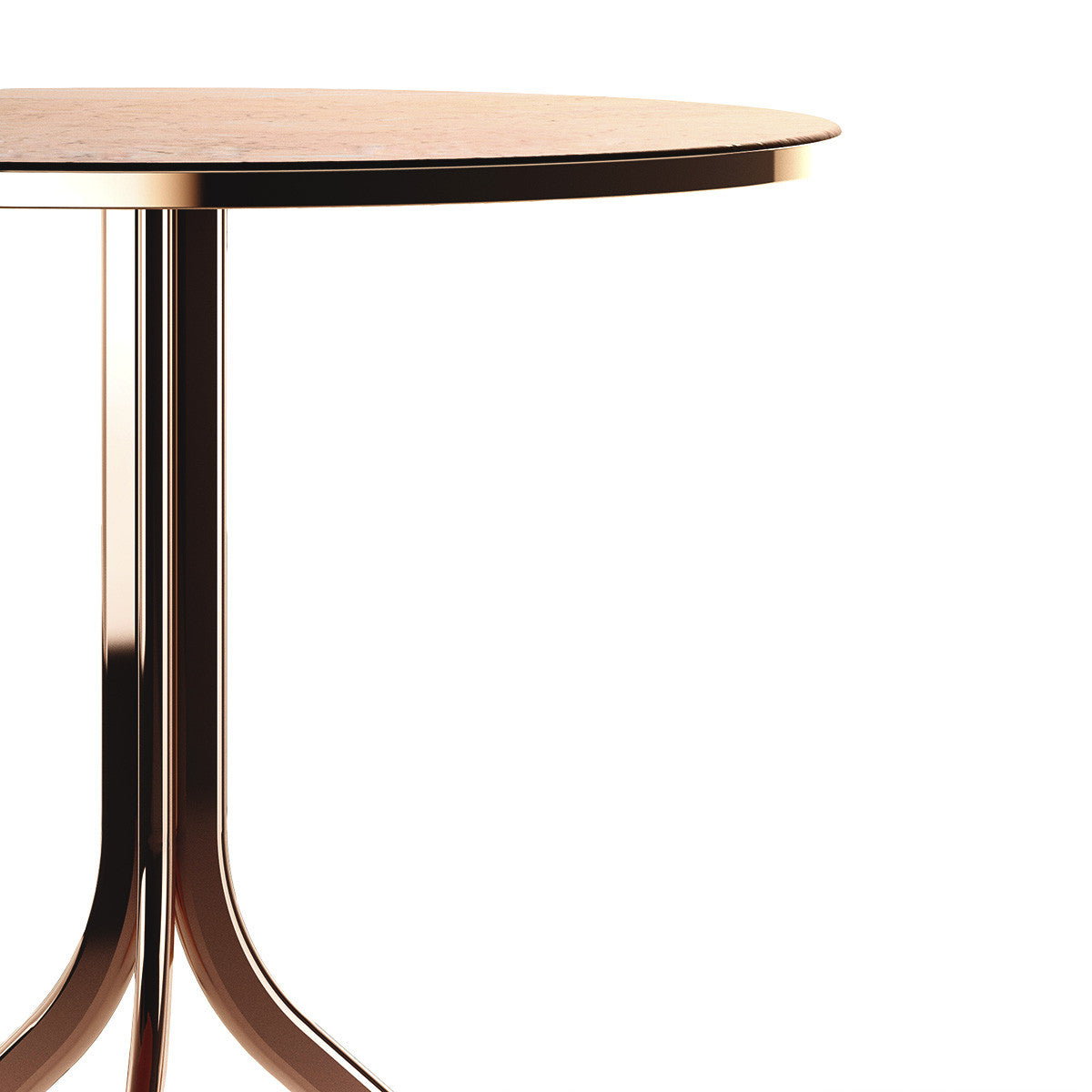 Folding Bistro Table by Retegui Marble Urban Avenue