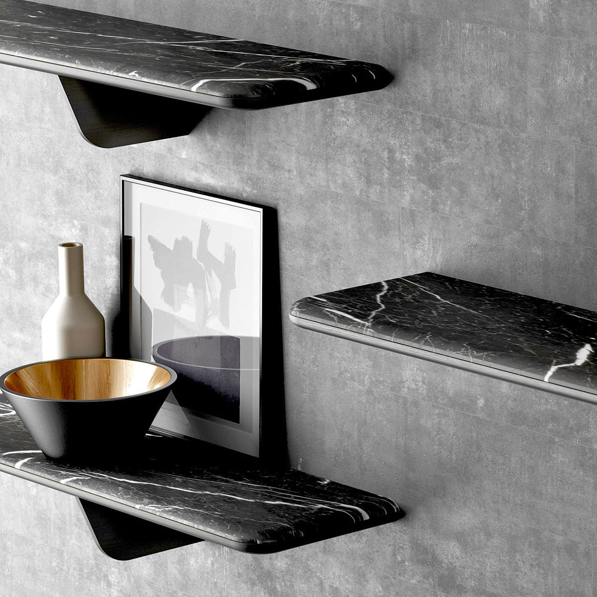 Egala Marble Shelves | Urban Avenue