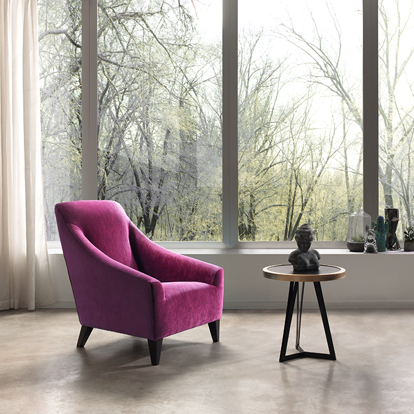 Fuschia armchair deals