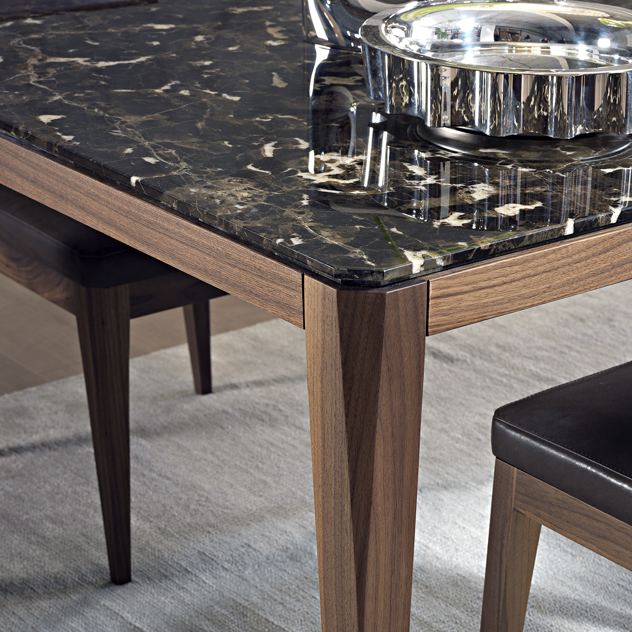 Cut Marble Dining Table | Urban Avenue