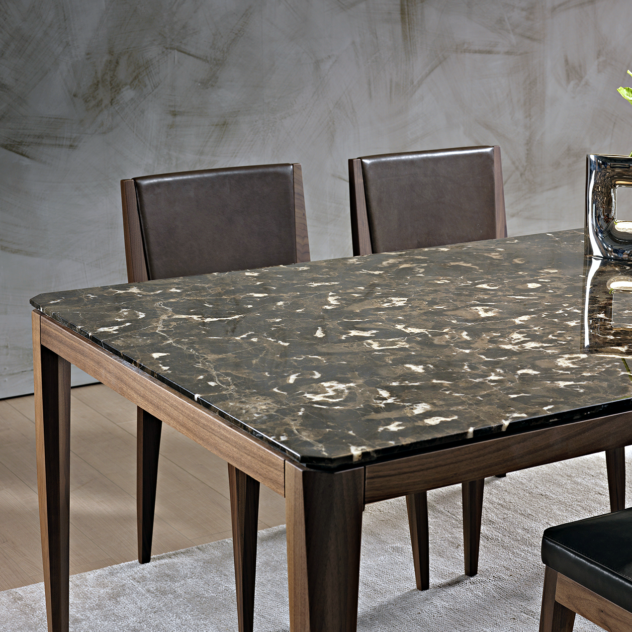 Cut Marble Dining Table | Urban Avenue