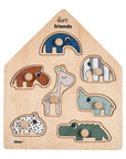 Animal Peg Board Puzzle