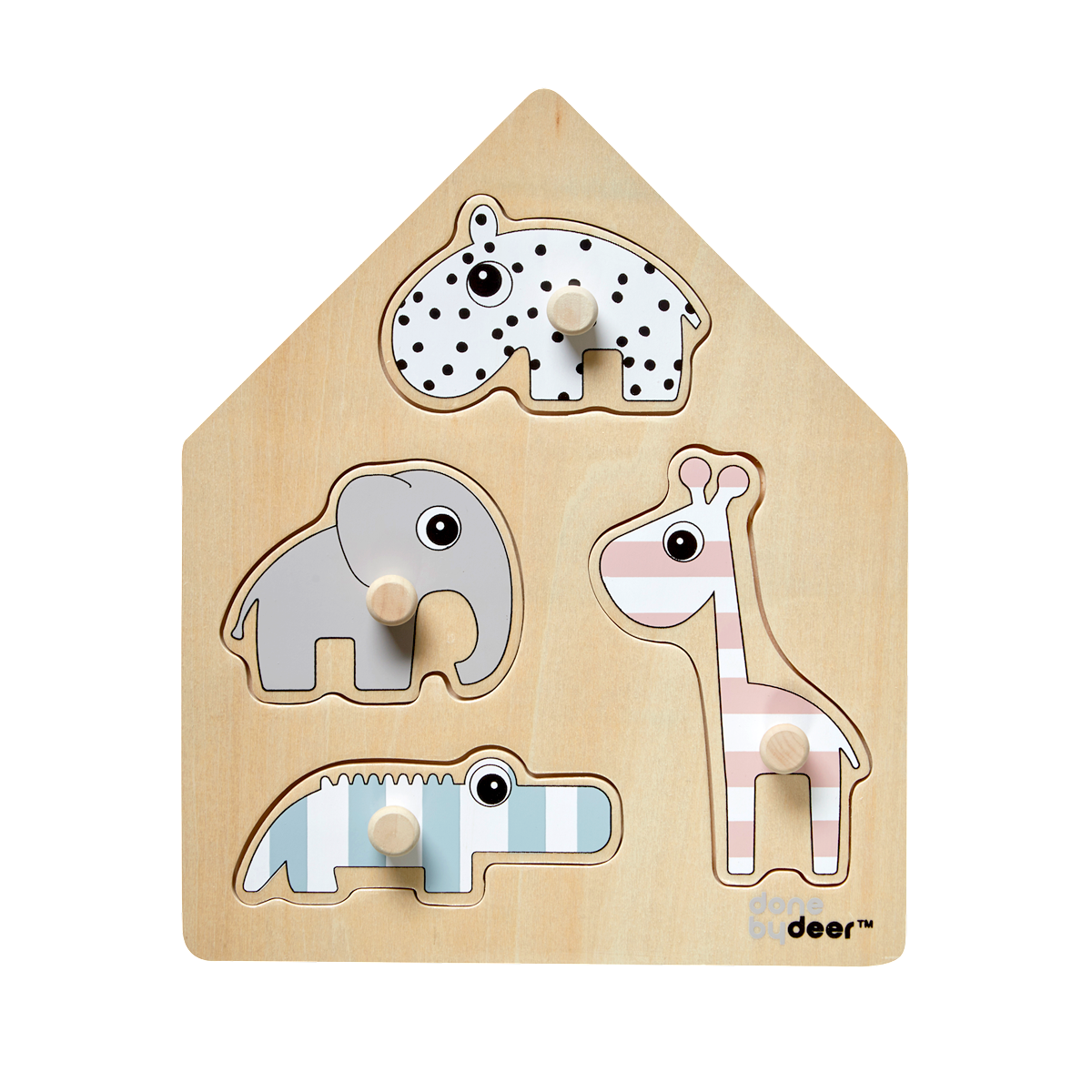 Animal Peg Board Puzzle | Urban Avenue