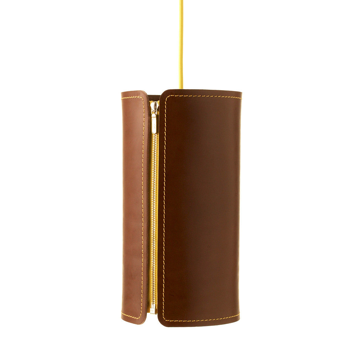 Tubo Leather Suspension Light | Urban Avenue