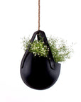 Sling Hanging Planter - Black | Urban Avenue
