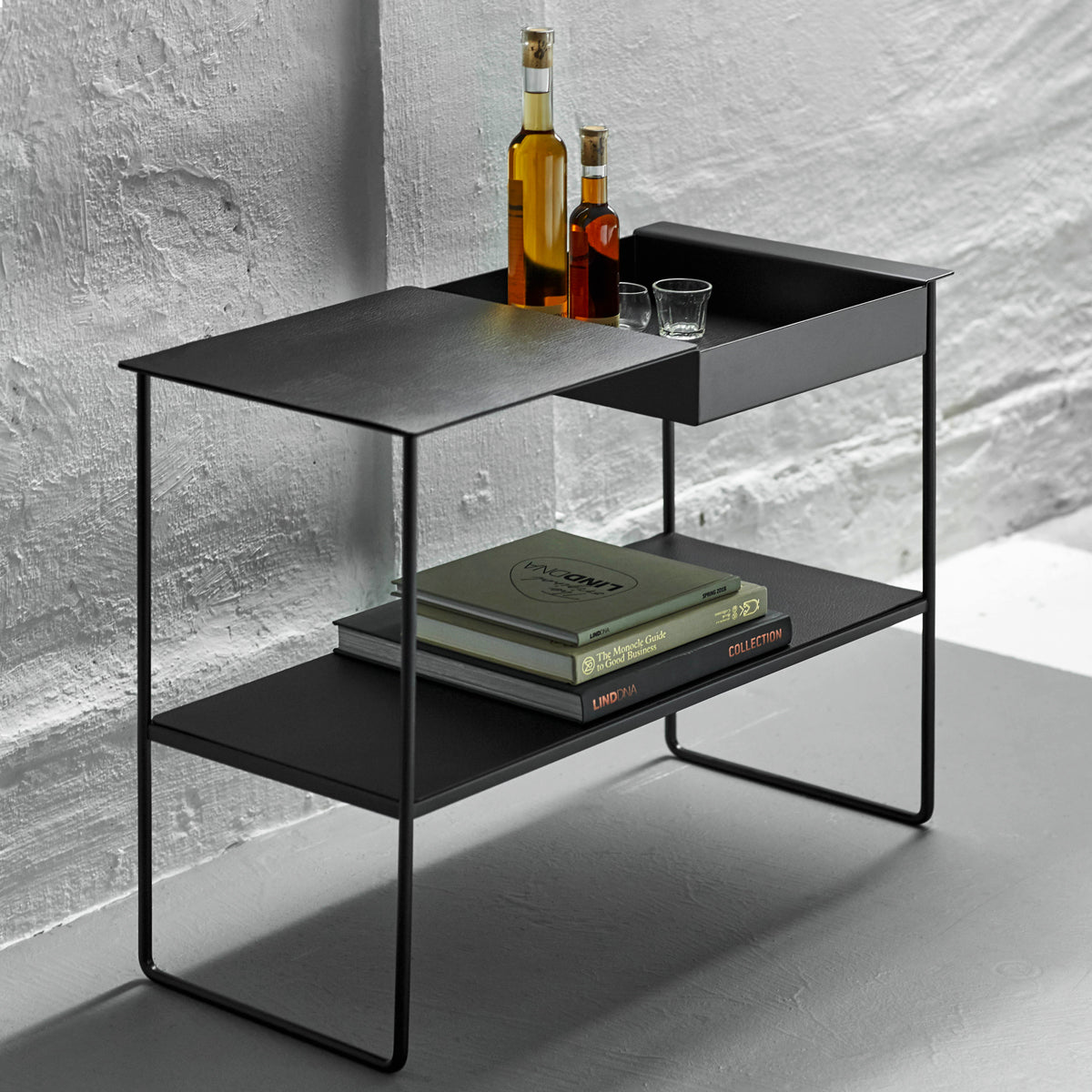 Leather Console Bar Table | Urban Avenue