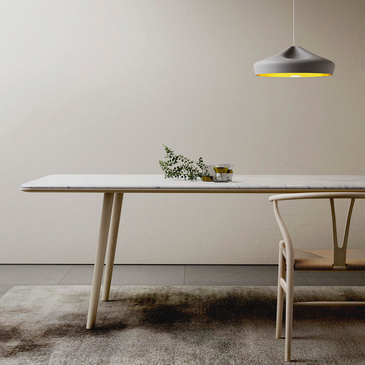 Marble oak dining on sale table