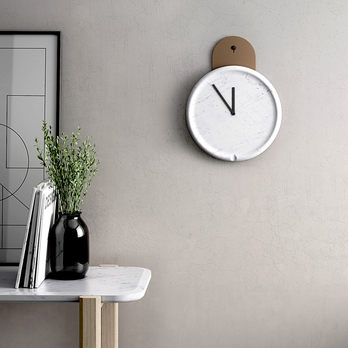 Tanko Marble Clock | Urban Avenue