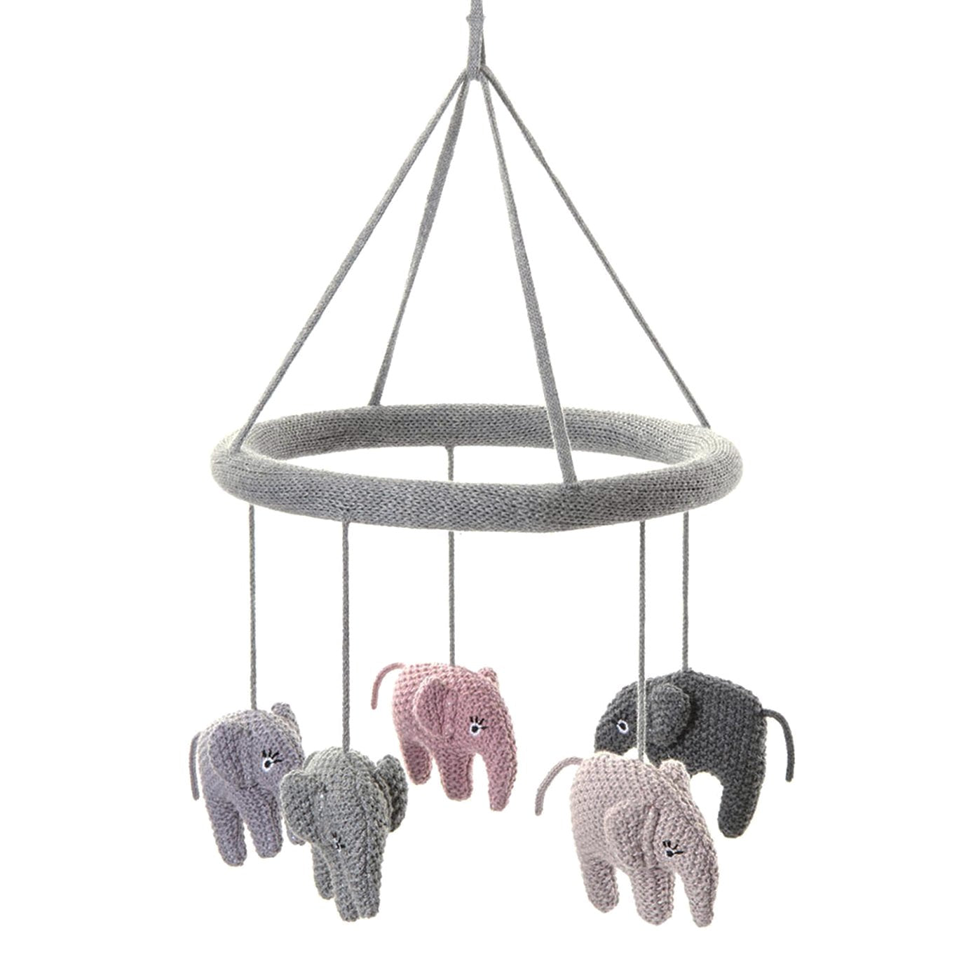 Knitted Elephant Mobile | Urban Avenue