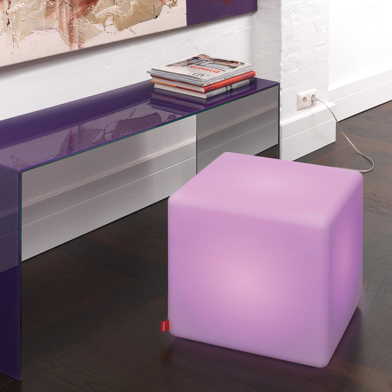 Cube Illuminated Table/Stool | Urban Avenue
